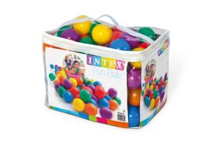 Пластиковые шары 8 см, intex 49600 100 шт для игровых центров